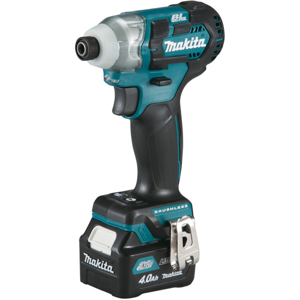 VISSEUSE À CHOCS MAKITA 10,8 V LI-ION 4 AH CXT 135 NM + 2 BATTERIES BL1040B + CHARGEUR + COFFRET - TD111DSMJ