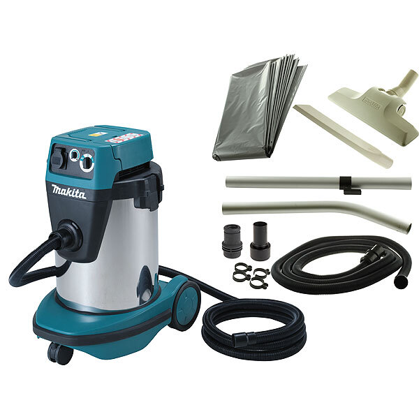 Aspirateur Makita Eau et poussiéres 1050 W 220 mbar - VC3210LX1