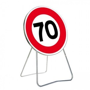 PANNEAU DE SIGNALISATION BK14 'LIMIT 70KM/H' 850MM T1 NADIA SIGNALISATION - 201214