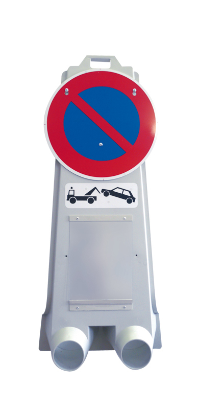 PANNEAU DE SIGNALISATION MISTRAL B6M12 STATIONNEMENT INTERDIT 450MM+PLEXI A4 NADIA SIGNALISATION N002B6M12 