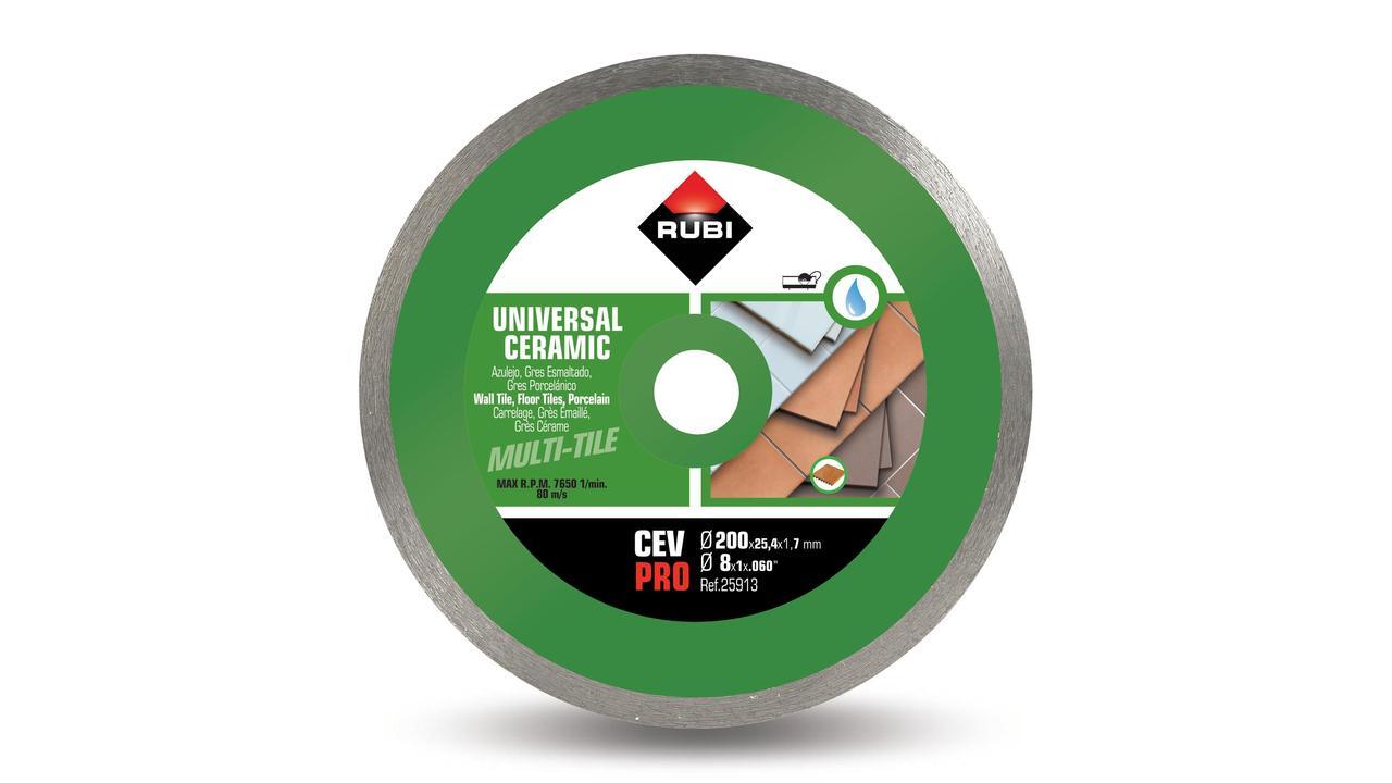 Disque diamant général continu pour céramique cev 200 pro RUBI - 25913