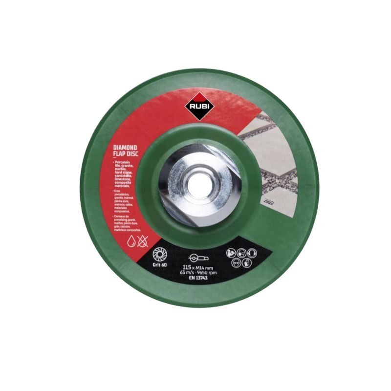 DISQUE LAME DIAMANT Ø115MM M14 - RUBI - 32921