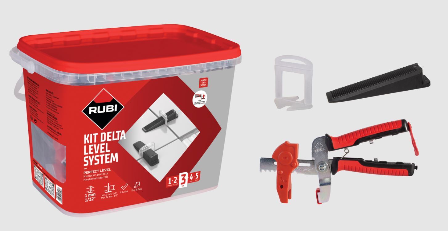 KIT DELTA LEVEL SYSTEM BRIDE 1MM V4 - RUBI - 3956