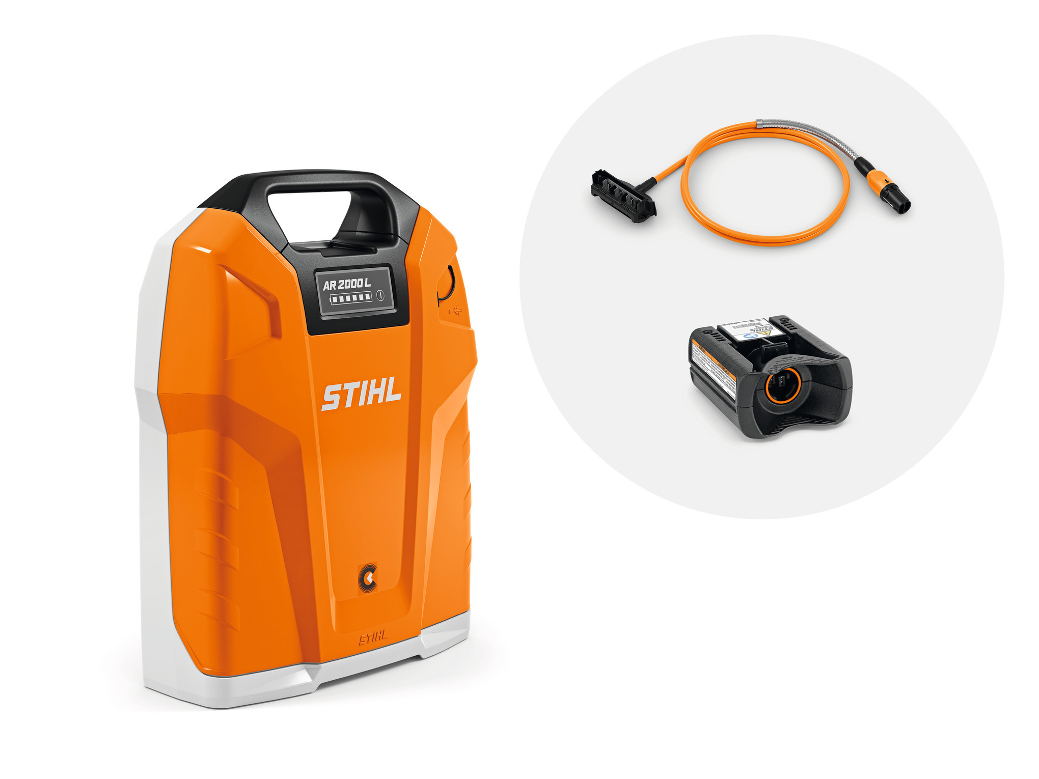 Pack avec câble de connextion et adaptateur AP - STIHL - 48712000000