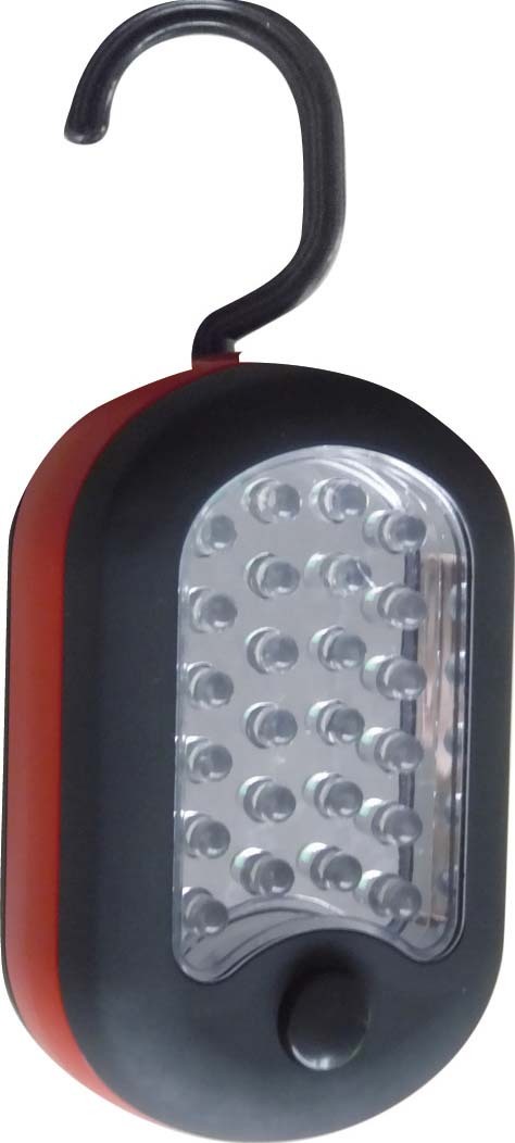 PETITE LAMPE DE POCHE OVALE 24+3 LEDS GIGALUX - 02296