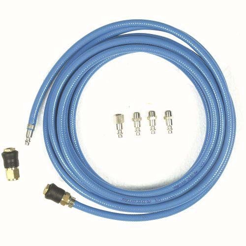 Rallonge tuyau air 5m rap.bleu + 5 raccords STILKER - 06497