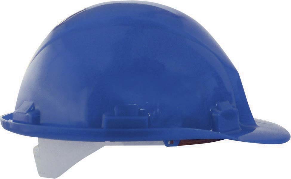 Casque de chantier bleu - 10432