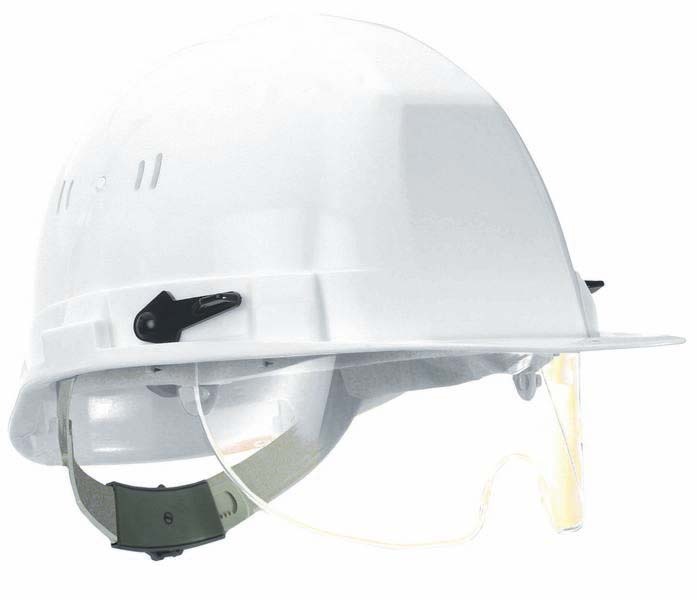 Casque de chantier blanc longevite 3 ans TALIAPLAST - 10437