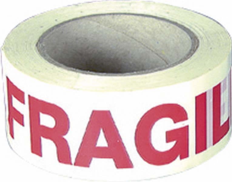 Rouleau adhesif 100m l48 'fragile' - 14508