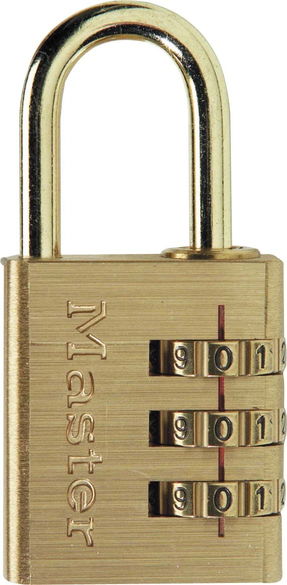 Cadenas a combinaison 30mm laiton MASTERLOCK - 15643