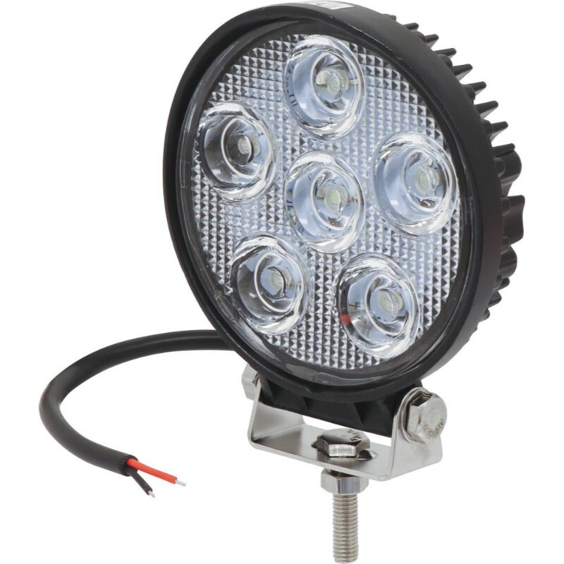 Phare de travail rond 6 led 18w faisceau dirige SODIFLASH - 17076