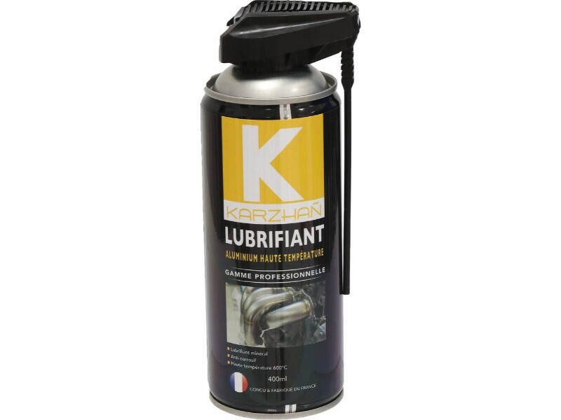 Lubrifiant aluminium haute température 600°c avec tête 2 jets KARZHAN - 24590