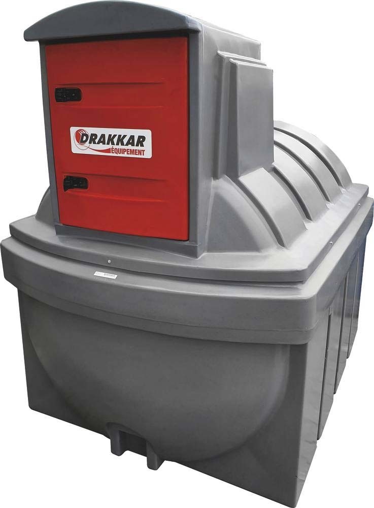 Cuve de stockage DRAKKAR fuel PEHD double paroi 2500L - 56020