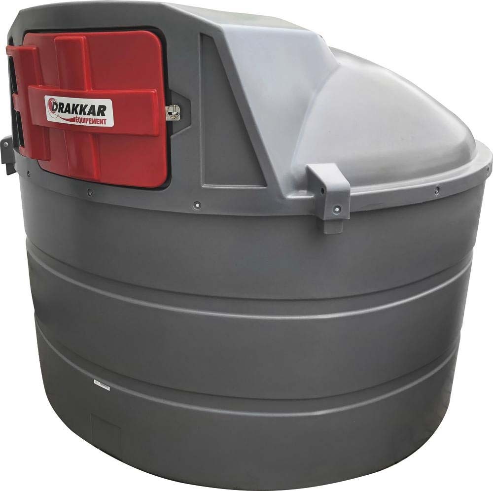 Cuve de stockage DRAKKAR fuel PEHD double paroi 5000L - 56030