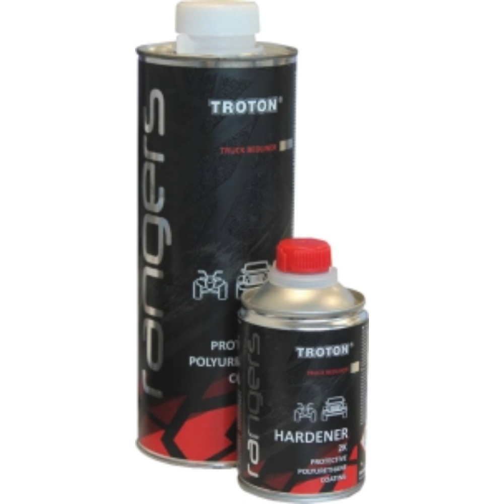 ANTI-CORROSION 2K PU NOIRE KIT 1KG - TROTON - 61778