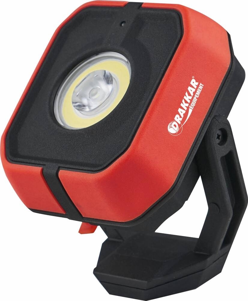 Lampe de poche carrée 1000 lumens rechargeable par induction DRAKKAR - 82323