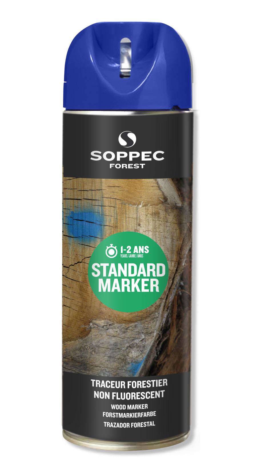 TRACEUR FORESTIER SOPPEC NON FLUORESCENT BLEU 1-2 ANS STANDARD MARKER - 131901