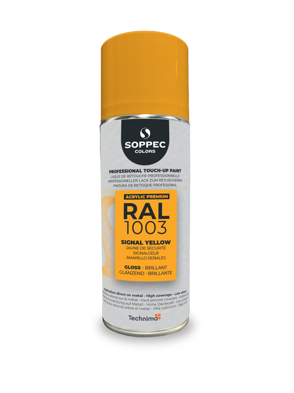 SOPPEC ACRYL PREMIUM RAL1003 BRILLANT 400ML - SOPPEC - 424103