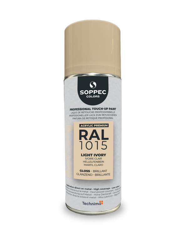 SOPPEC ACRYL PREMIUM RAL1015 BRILLANT 400ML - SOPPEC - 424104