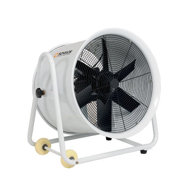 VENTILATEUR MOBILE EXTRACTEUR SOVELOR DIAMETRE 630 MM GAINABLE - V650