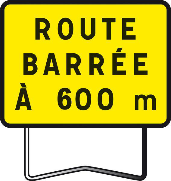 KC1 T1 ROUTE BARREE A 600M TALIAPLAST - 525606