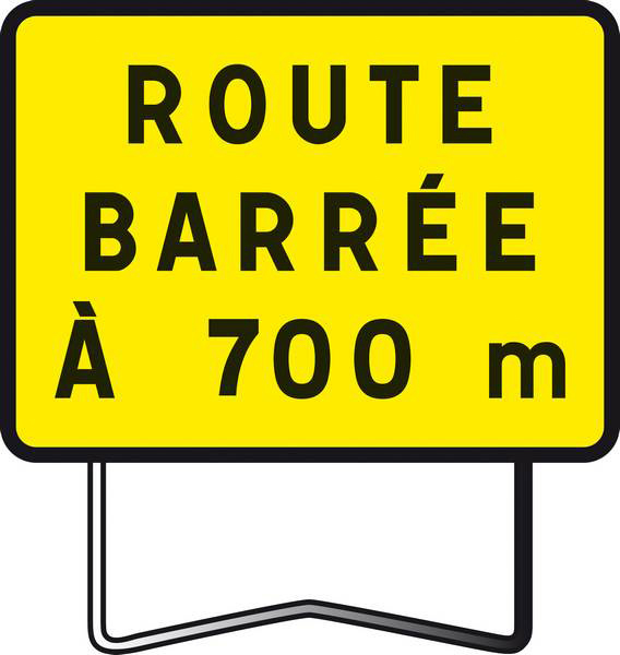 KC1 T1 ROUTE BARREE A 700M TALIAPLAST - 525607