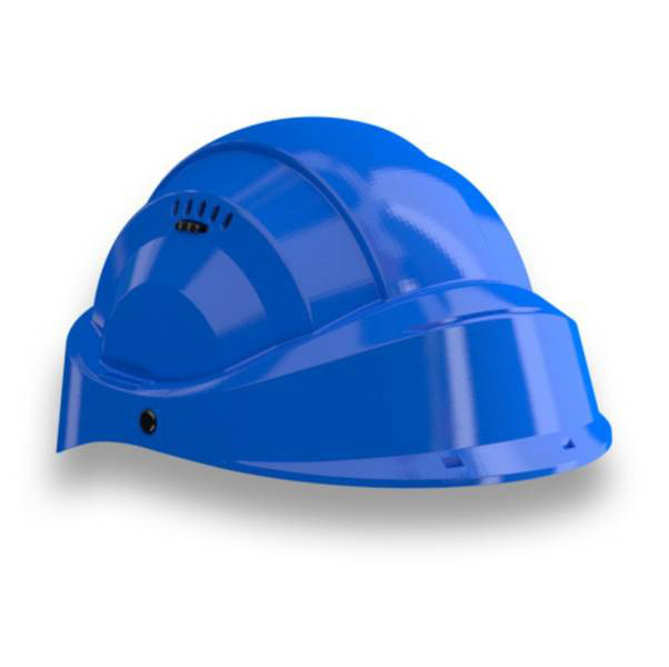 CASQUE 'ORIZON' BLEU VISIERE BLEUE TALIAPLAST - 563544