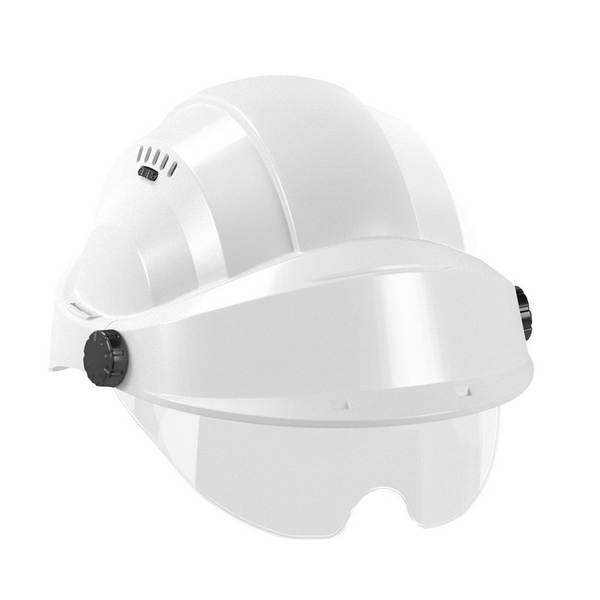 CASQUE 'ORIZON' BLANCHE VISIERE BLANCHE AVEC LUNETTE TALIAPLAST - 563711