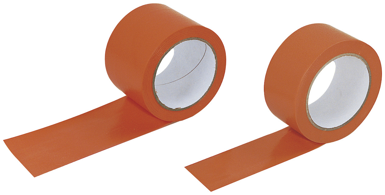 ROULEAU PVC TALIAPLAST ORANGE LISSE 75 MM 33 MÈTRES -600302