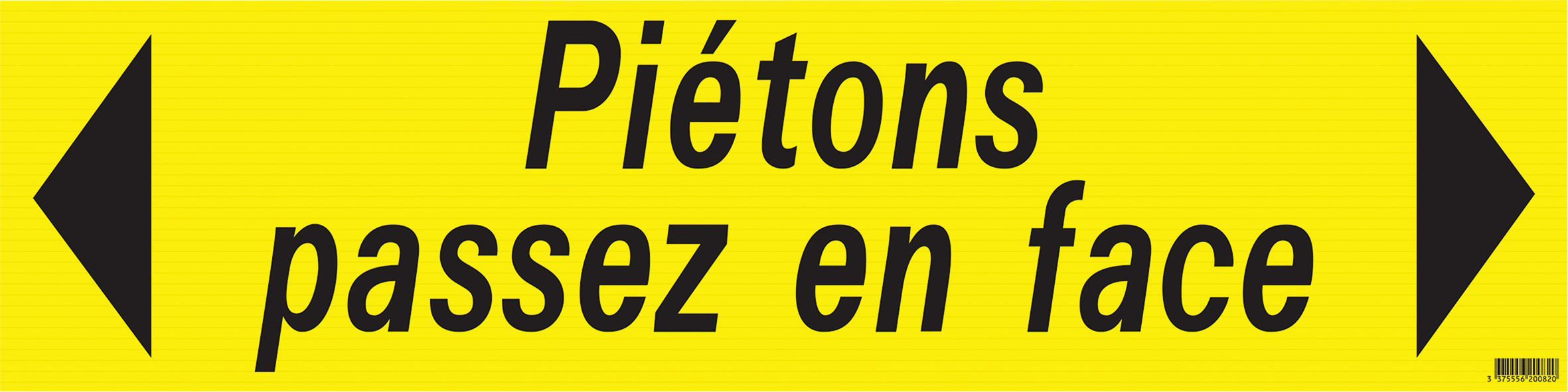 PANNEAU DE SIGNALISATION 