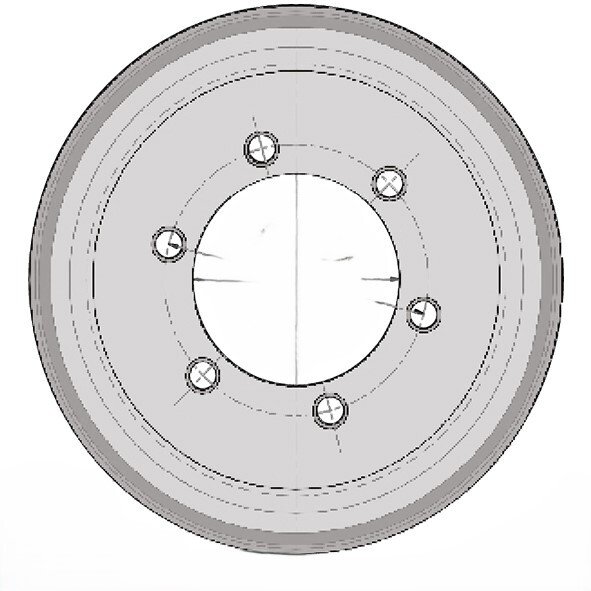 Jante 13.00lb15 6n55 161x205 a2 15.7 9006p2 pv - R000788