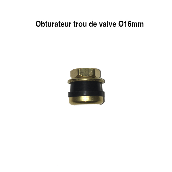 Obturateur /trou de valve 16 cond x 10 div - S002539