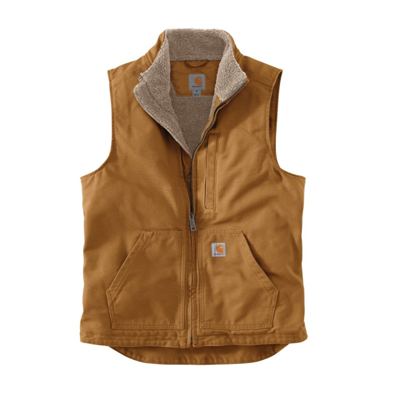 Gilet sans manche Cotton Duck Marron BRN - CARHARTT - 104277