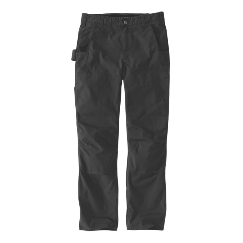 Pantalon de travail double front stretch Noir BLK - CARHARTT - 105075