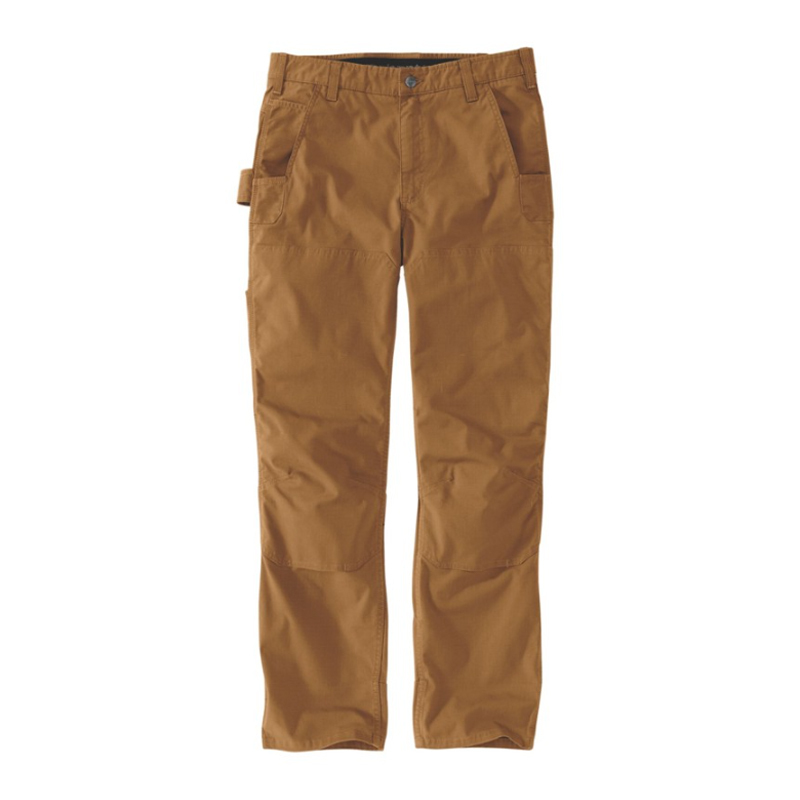 Pantalon de travail double front stretch Marron BRN - CARHARTT - 105075