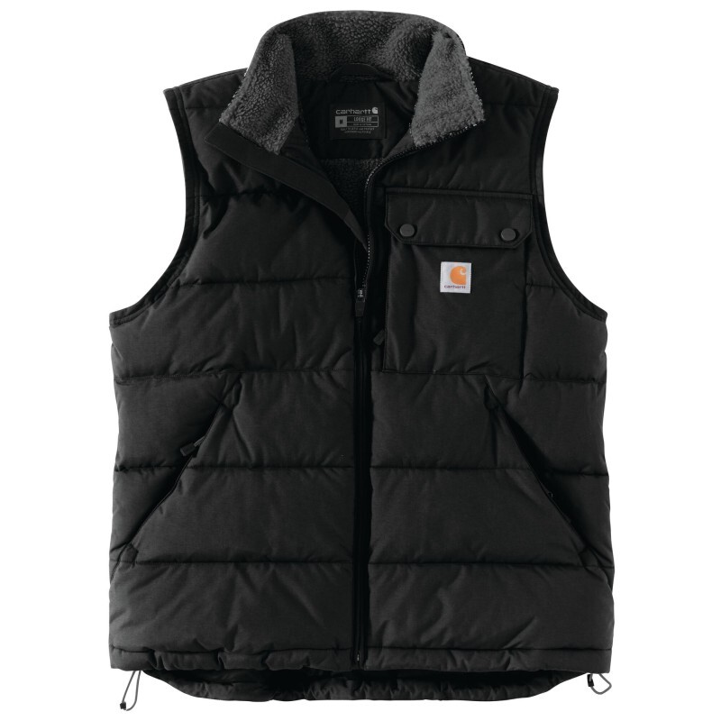 Gilet sans manche mi-lourd Montana Isolé Noir - N04 - CARHARTT - 105475