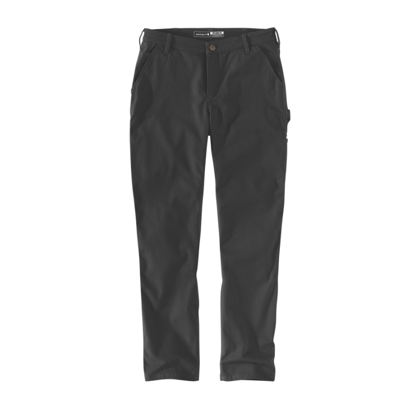 Pantalon Femme de travail en toile RF coupe décontractée Noir N04 - CARHARTT - 105113