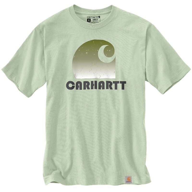 T-shirt Heavy Manches Courtes C Graphic Vert - GF3 - CARHARTT - 106151