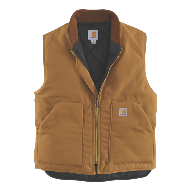 Gilet sans manche Cotton Duck Marron BRN - CARHARTT - 106676