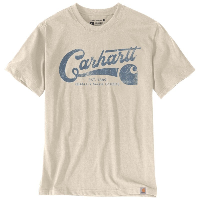 T-shirt Manches Courtes Script Graphic Blanc - A16 - CARHARTT - 106531