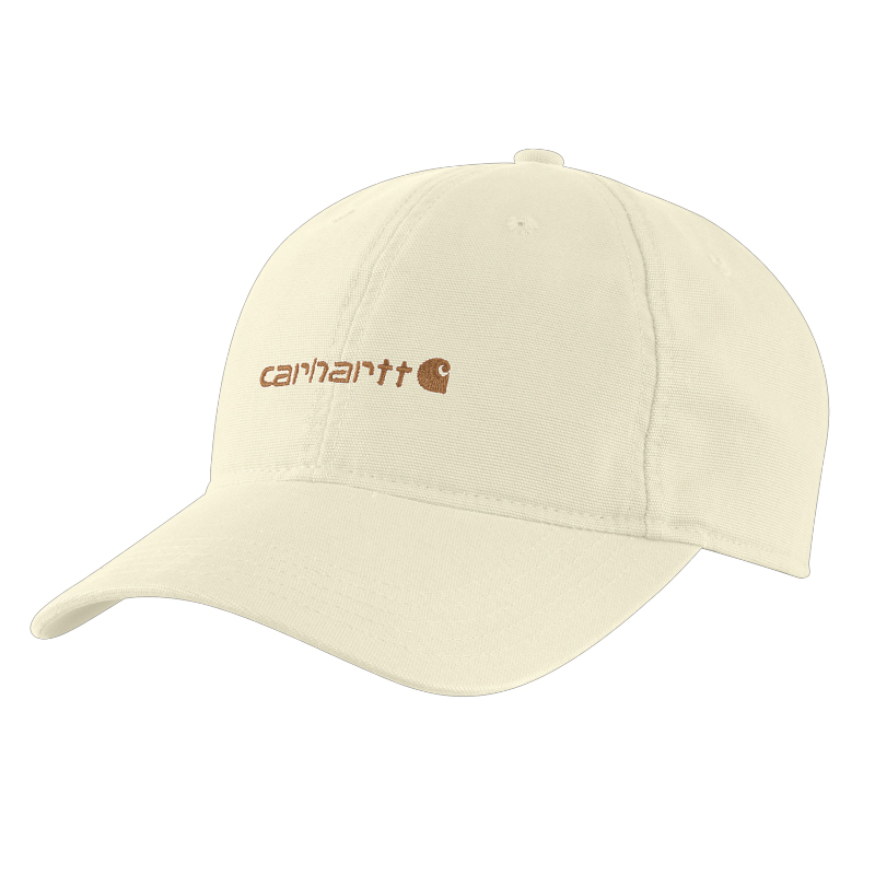 Casquette graphique brodée en toile femme Beige W33 - CARHARTT - 106810