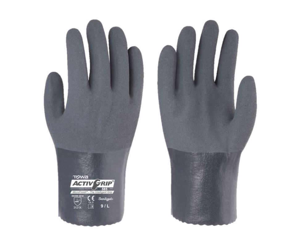 Gants ACTIVGRIP ADVANCE gris - TOWA - AG585