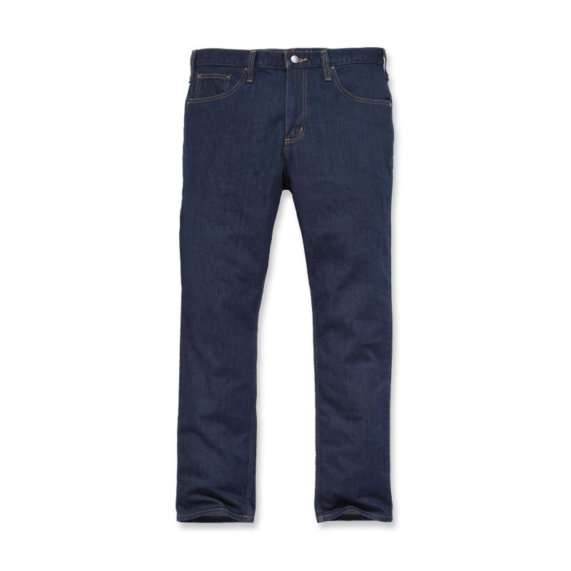 JEAN DROIT FUSELÉ RUGGED FLEX Bleu - 491 - CARHARTT - 102807