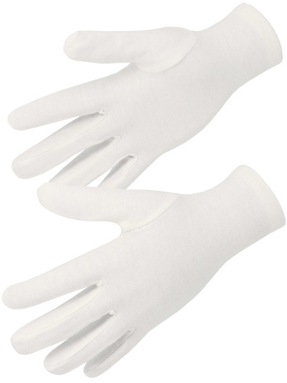 Gant coton interlock blanchi Ourlet Version lourde T12 - SINGER - JB10012