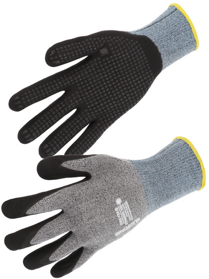 Gant nitrile moussePicots nitrile sur la paume - SINGER - NYMFIT00