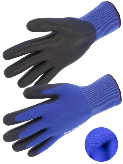 Gants Spécial froid 2 couches Paume enduite PU- SINGER - NYMFLEX