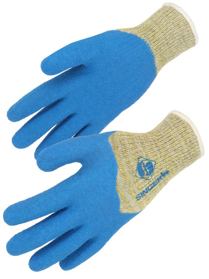 Gants de protection aramide et fil acier Latex 3/4 - SINGER - TKV345