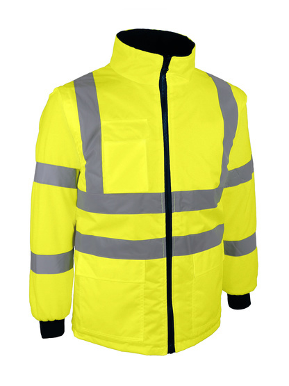 Blouson jaune 2x1 haute visibilité contre les intempéries - SINGER - VEROME