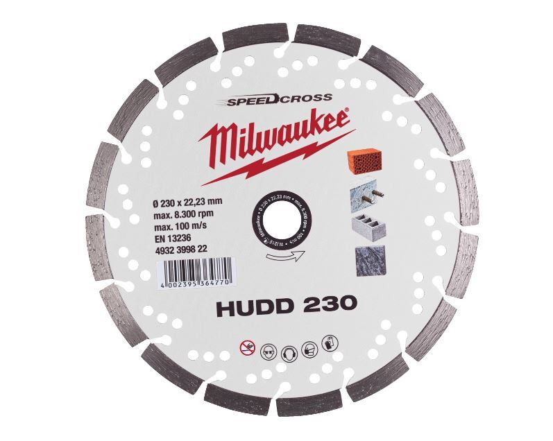 DISQUE DIAMANT HUDD 230MM (x1) MILWAUKEE ACCESSOIRES - 4932399822