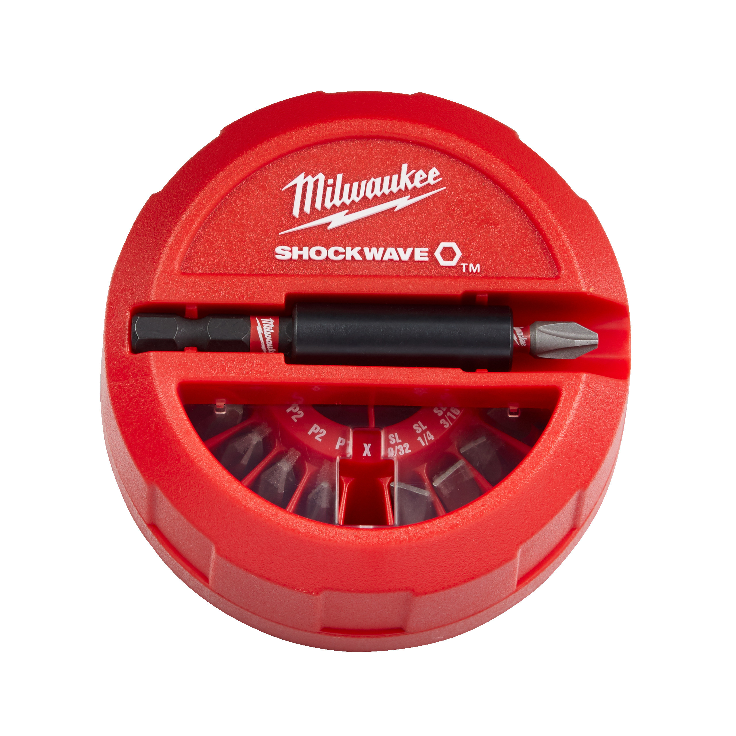 COFFRET MILWAUKEE 14 EMBOUTS PUCK SHOCKWAVE IMPACT DUTY™ CD PUCK SET 4932430904